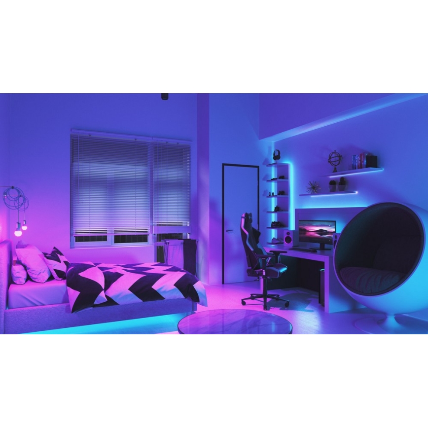 Nanoleaf - Светодиодная удлинительная RGB-лента с регулированием яркости ESSENTIALS 1 м LED/23W/230V