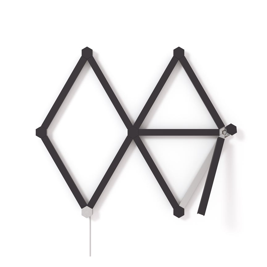 Nanoleaf - Набор крышек для реек LINES 9 шт. матовый черный