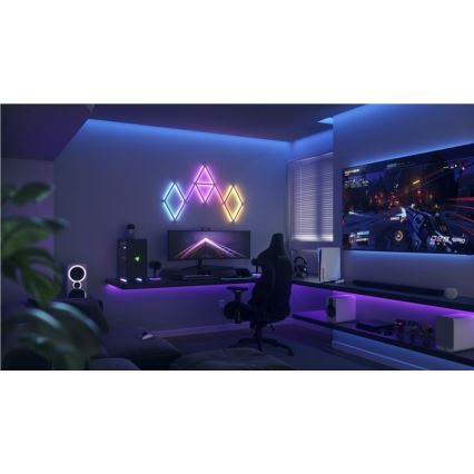 Nanoleaf - Удлинительный набор 3x Светодиодная RGBW-рейка с регулированием яркости LINES LED/2W/230V 1200-6000K Wi-Fi