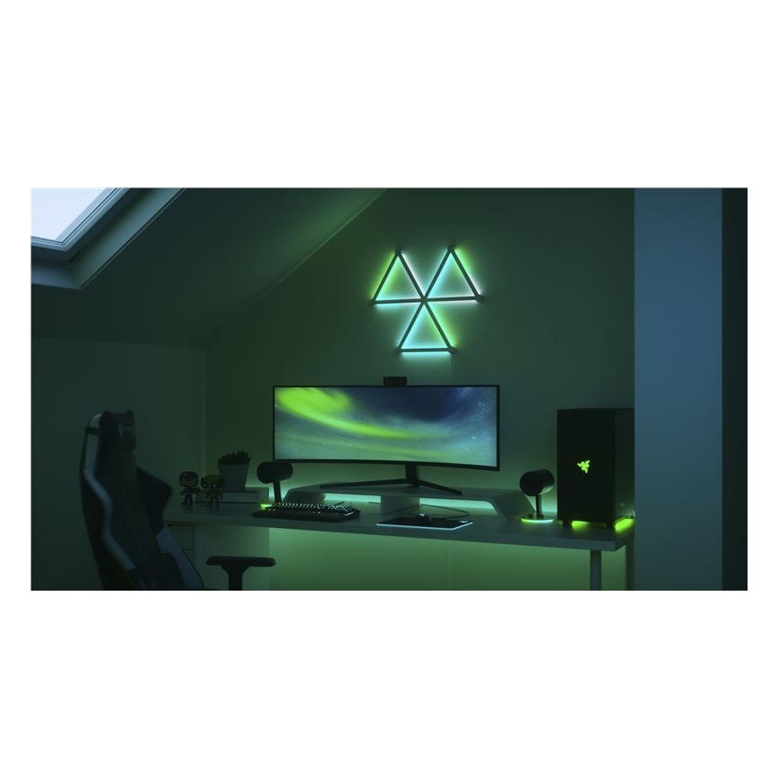 Nanoleaf - НАБОР 9x Светодиодная RGBW-рейка с регулированием яркости LINES LED/2W/230V 1200-6000K Wi-Fi