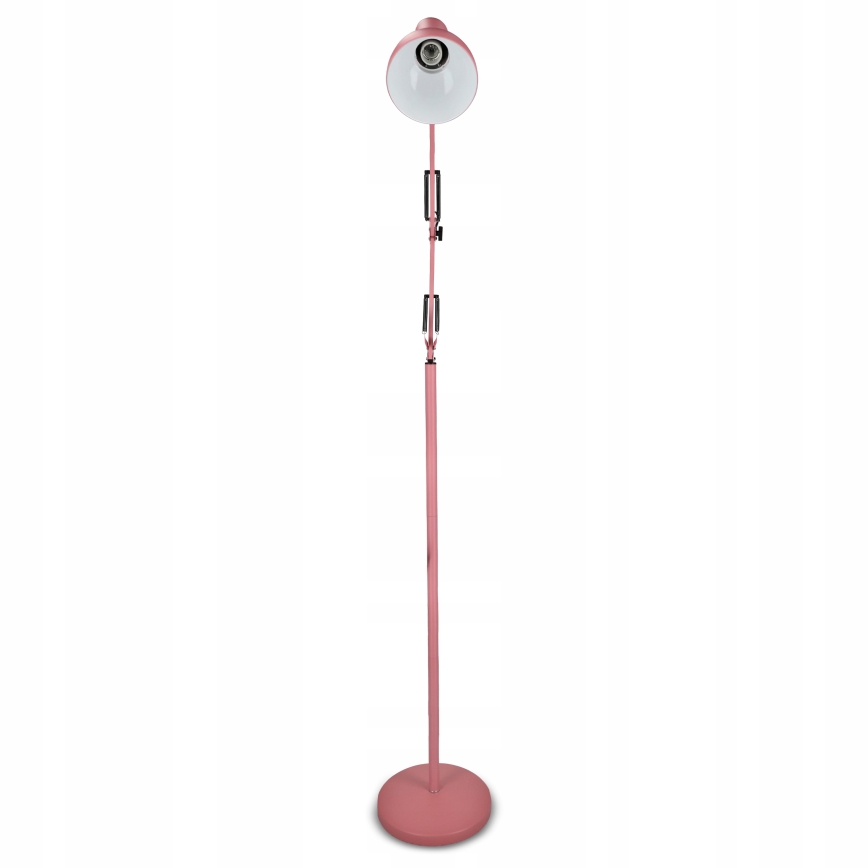 Напольная лампа 1xE27/40W/230V розовая