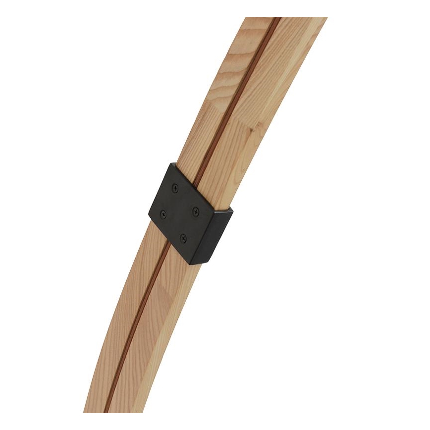 Напольная лампа 1xE27/60W/230V ясень/чёрный