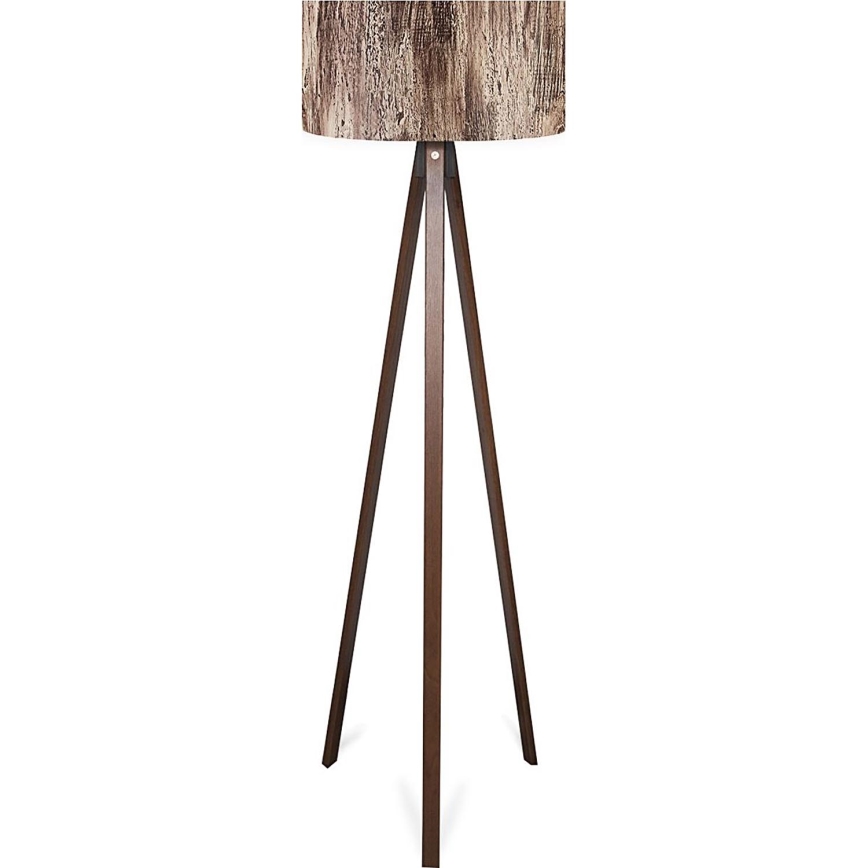 Напольная лампа AYD 1xE27/40W/230V коричневая