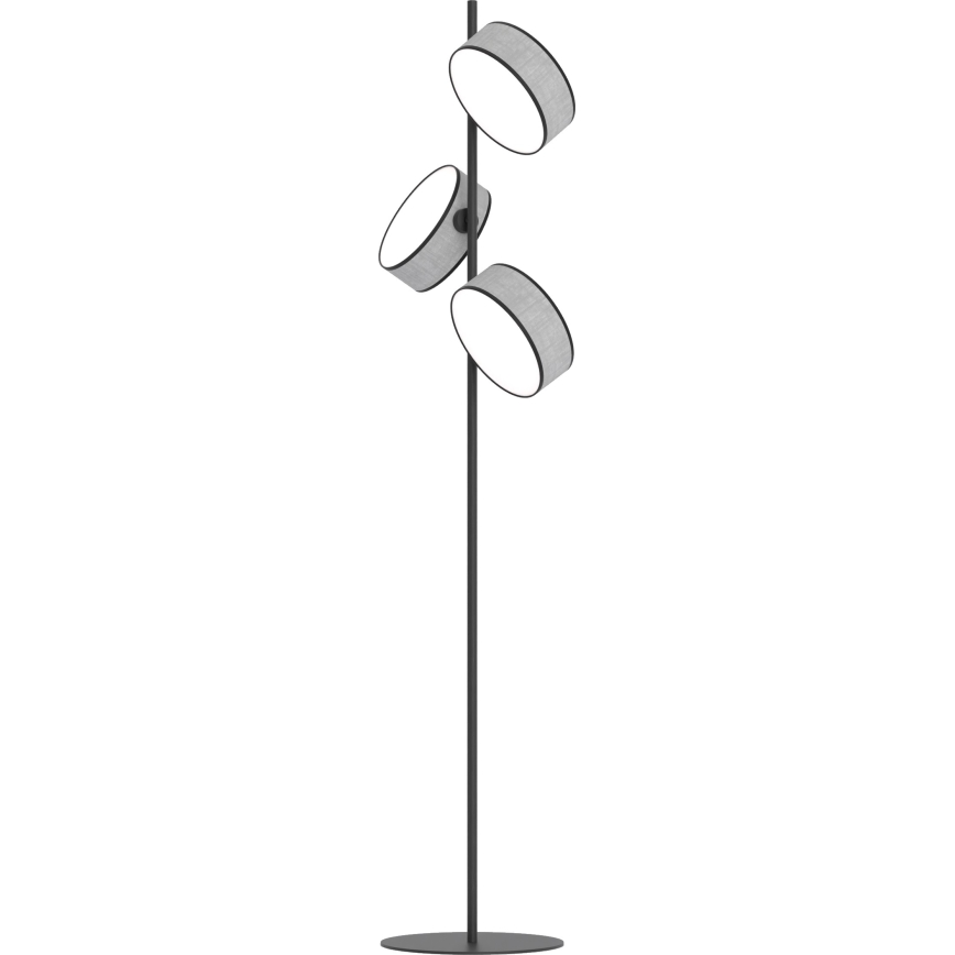 Напольная лампа DRUMZ 3xE14/10W/230V серая