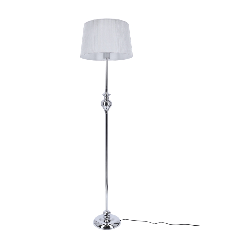 Напольная лампа GILLENIA 1xE27/60W/230V серебряная