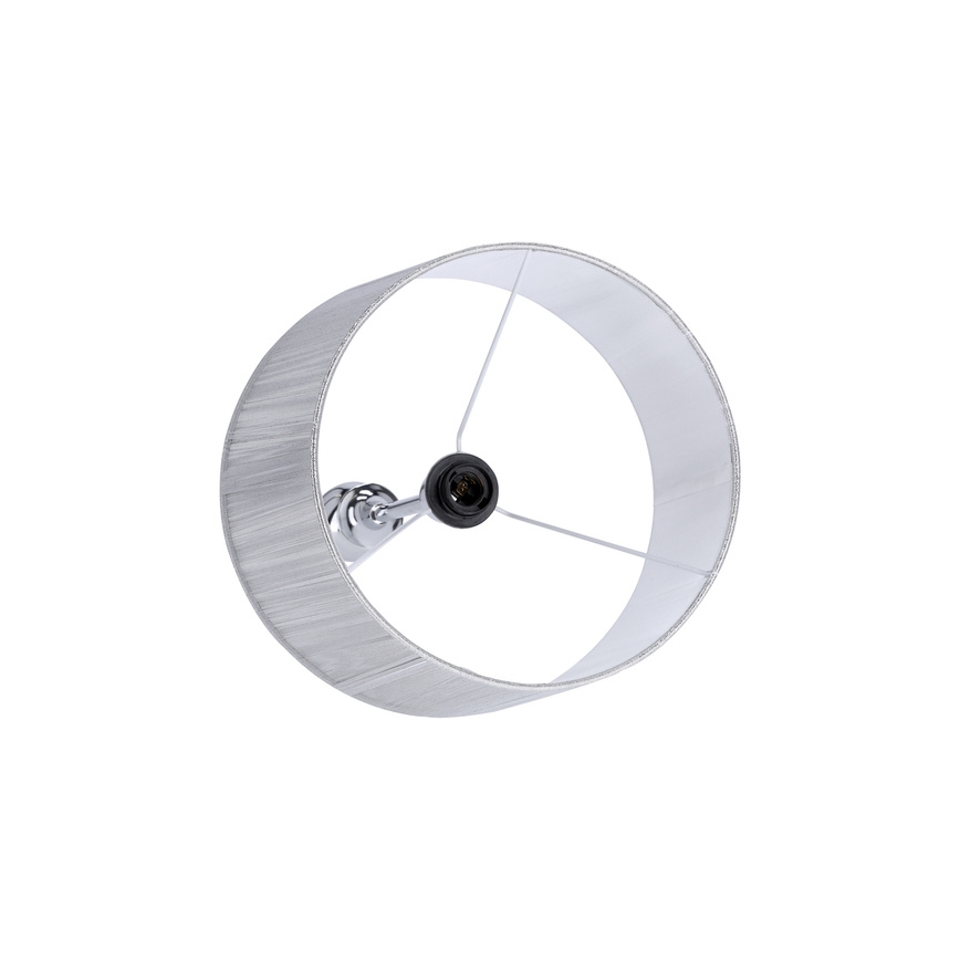 Напольная лампа GILLENIA 1xE27/60W/230V серебряная