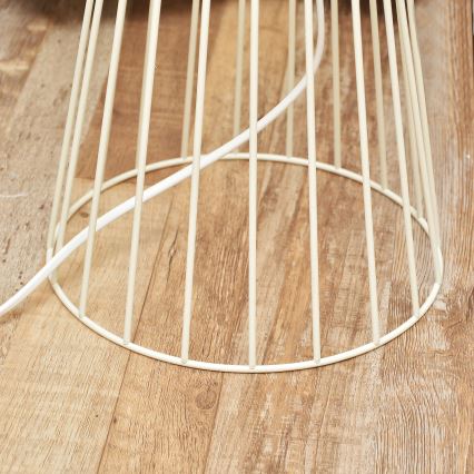 Напольная лампа MERCURE 1xE27/15W/230V кремовая