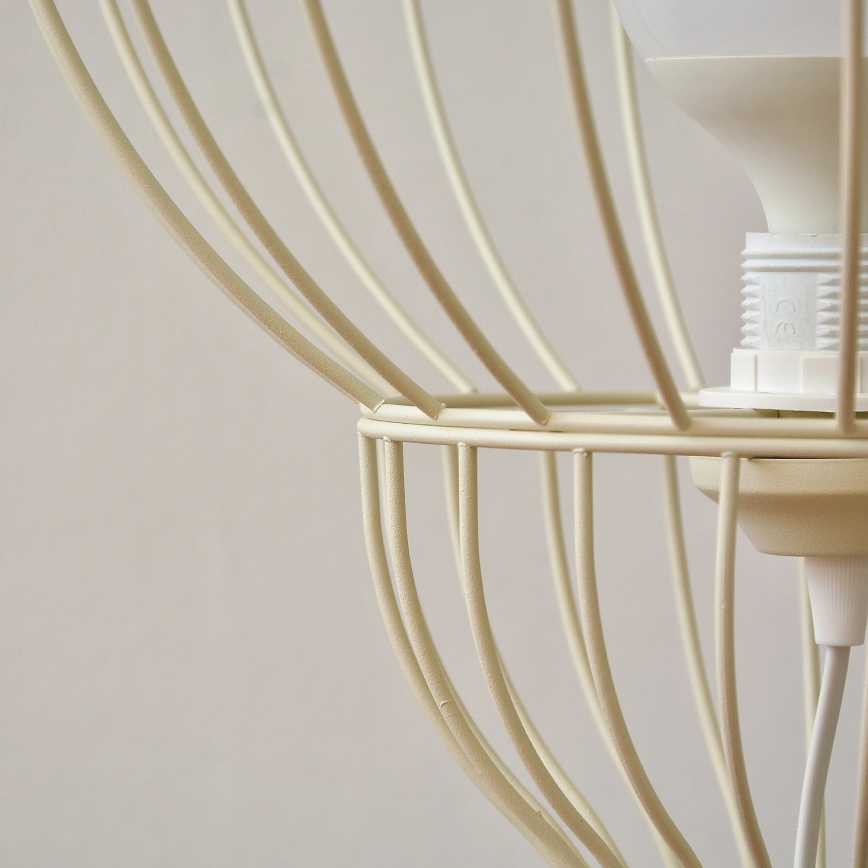 Напольная лампа MERCURE 1xE27/15W/230V кремовая