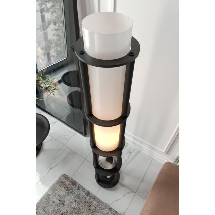 Напольная лампа с полками NOTO 1xE27/40W/230V черная
