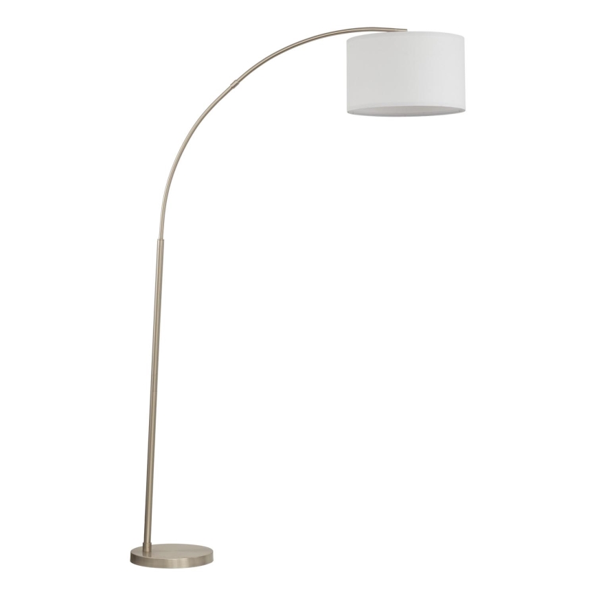 Напольная лампа ZENITH 1xE27/15W/230V матовый хром/белый