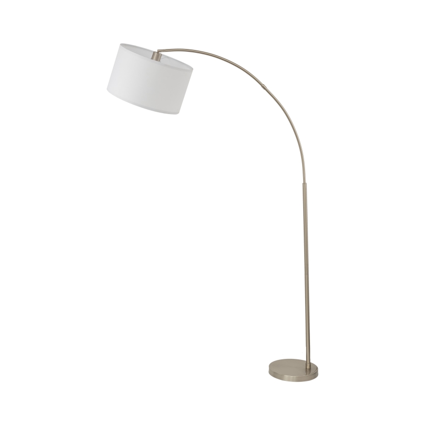 Напольная лампа ZENITH 1xE27/15W/230V матовый хром/белый
