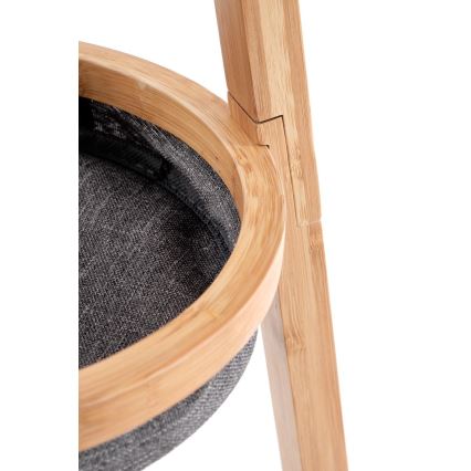 Напольная вешалка 177x52 см коричневый