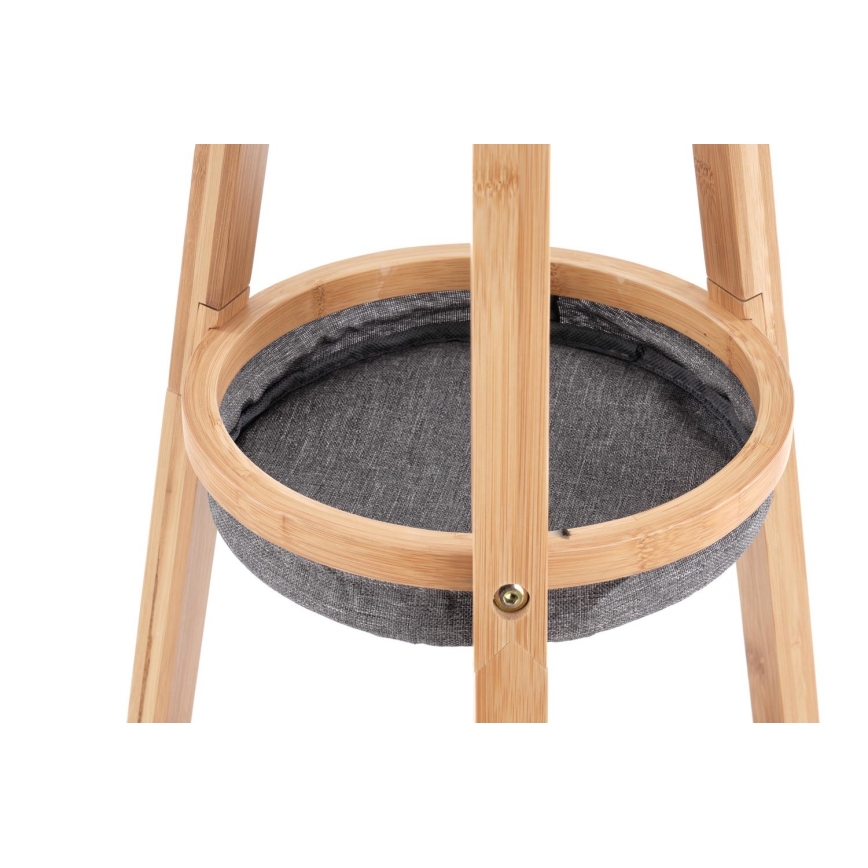 Напольная вешалка 177×52 см, коричневая