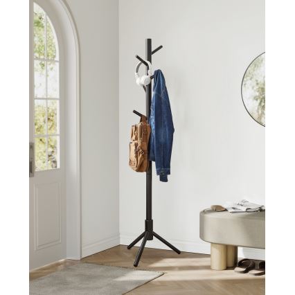 Напольная вешалка LINEA черная