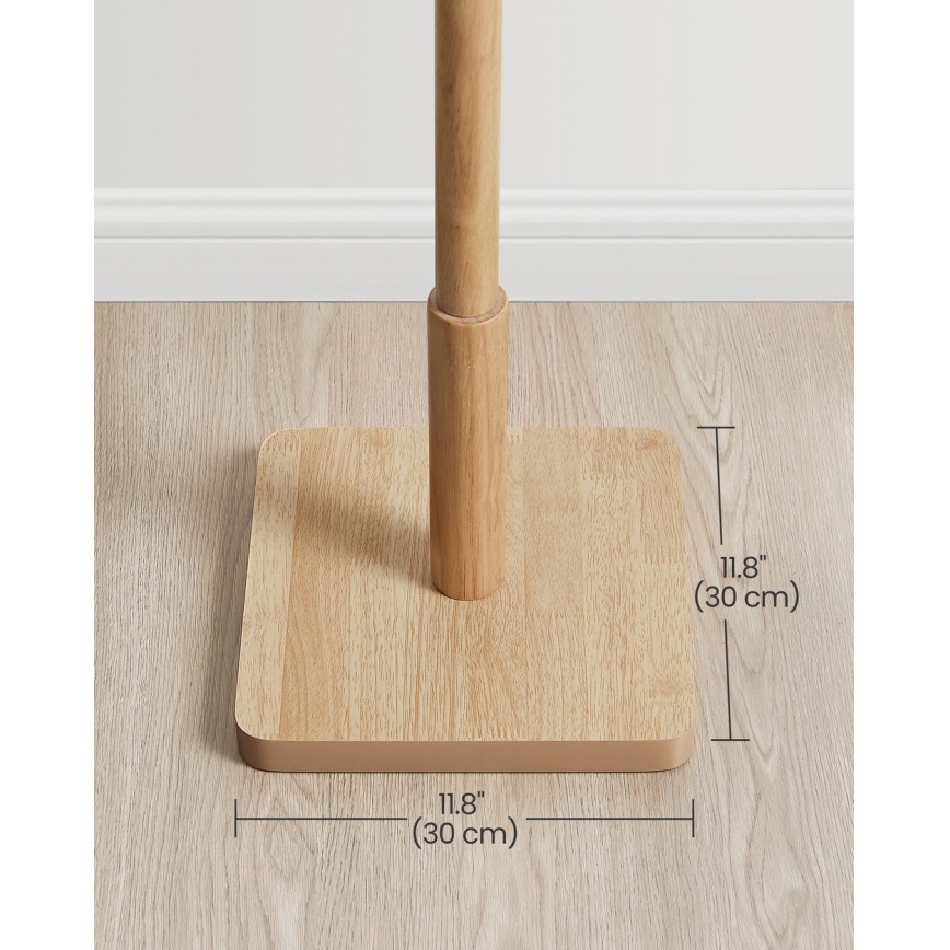 Напольная вешалка LINEA коричневого цвета