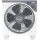 Напольный вентилятор 45W/230V диаметр 37 см белый/серый
