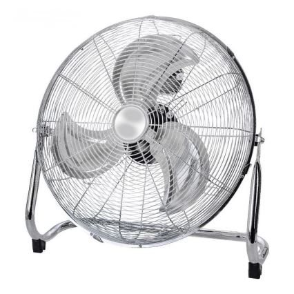 Напольный вентилятор VIENTO 100W/230V блестящий хром