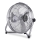 Напольный вентилятор 50W/230V ⌀ 30 см блестящий хром