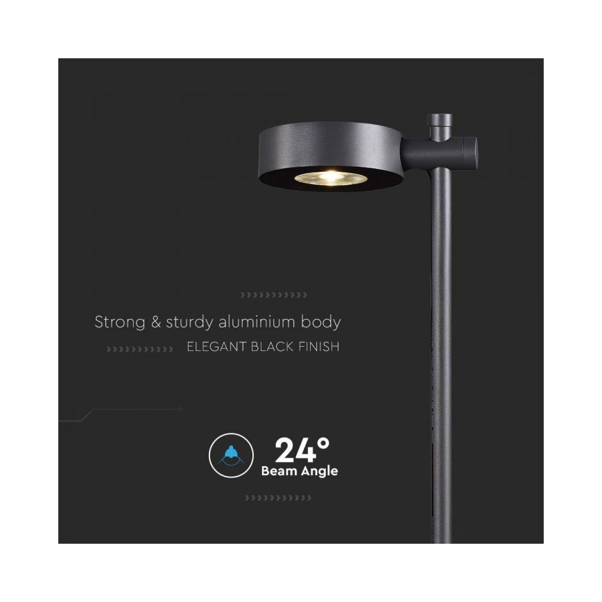 Наружный LED-светильник LED/7W/230V 4000K IP65 черный