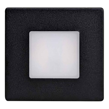 Наружный лестничный светильник LED/1,7 Вт/230 В 3000/4000/6000 К IP54 черный
