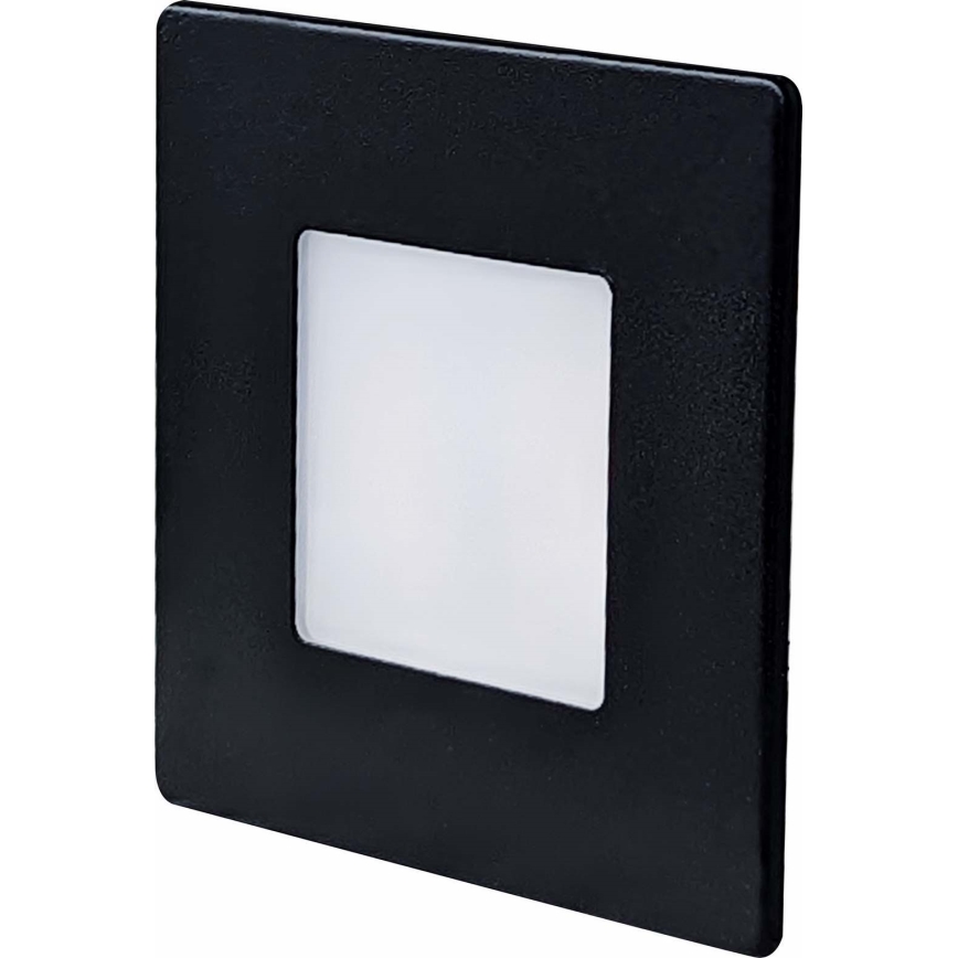 Наружный лестничный светильник LED/1,7 Вт/230 В 3000/4000/6000 К IP54 черный