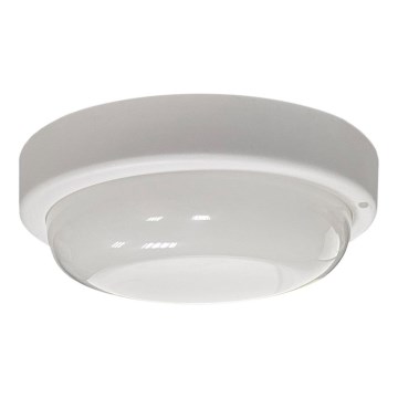 Наружный потолочный светильник LED, 8 Вт, 230 В, 4200 К, диаметр 14 см, IP64, белый