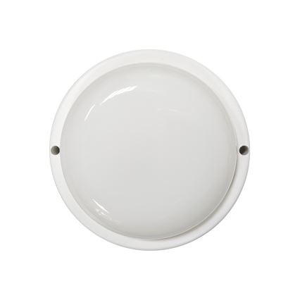 Наружный потолочный светильник LED, 8 Вт, 230 В, 4200 К, диаметр 14 см, IP64, белый