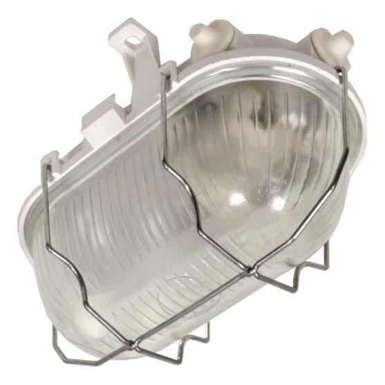 Наружный потолочный светильник RADUS 1xE27/60W/230V IP54 белый