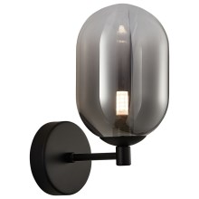 Настенная лампа ALIAS 1xE14/40W/230V черный/серый