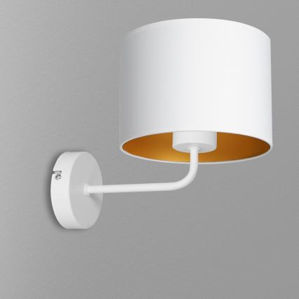 Настенная лампа ARDEN 1xE27/60W/230V белый/золотистый