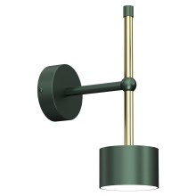 Настенная лампа ARENA 1xGX53/11W/230V зеленая/золотая
