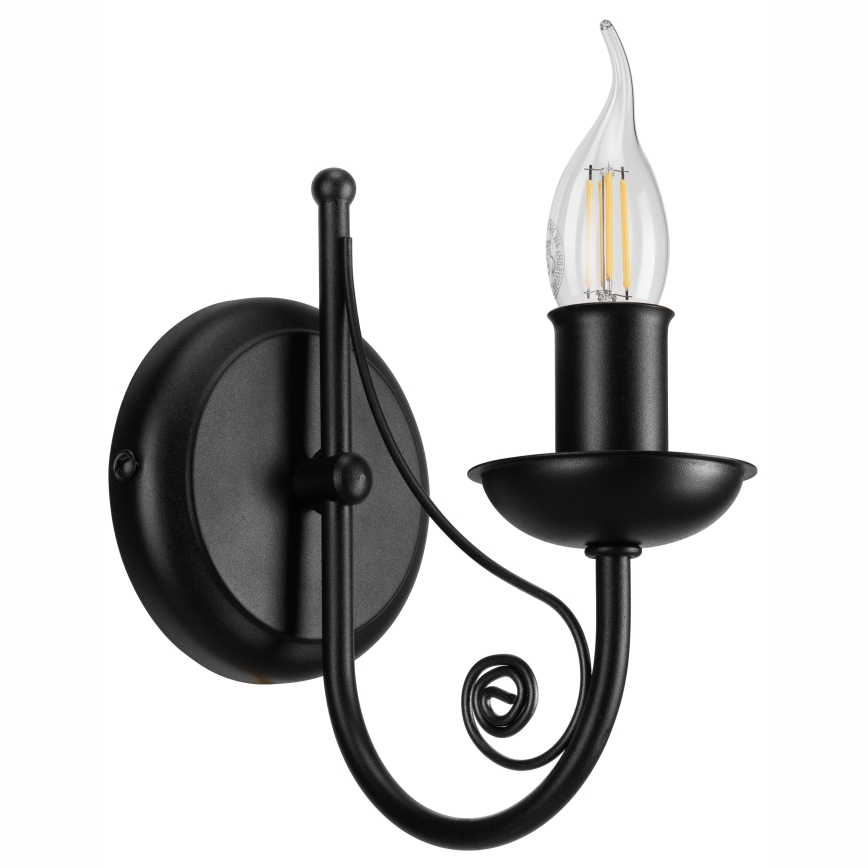 Настенная лампа DONATO 1xE14/40W/230V черный