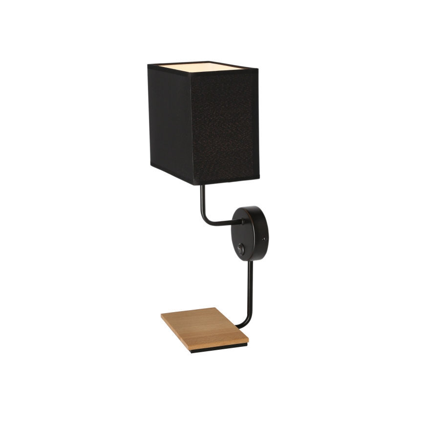 Настенная лампа KETO 1xE14/40W/230V черный