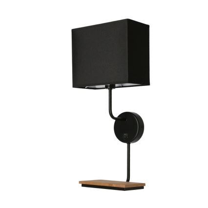 Настенная лампа KETO 1xE14/40W/230V черный