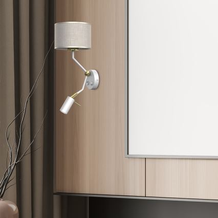 Настенная лампа LINO 1xE27/40W/230V + 1xGU10/MR11/7W