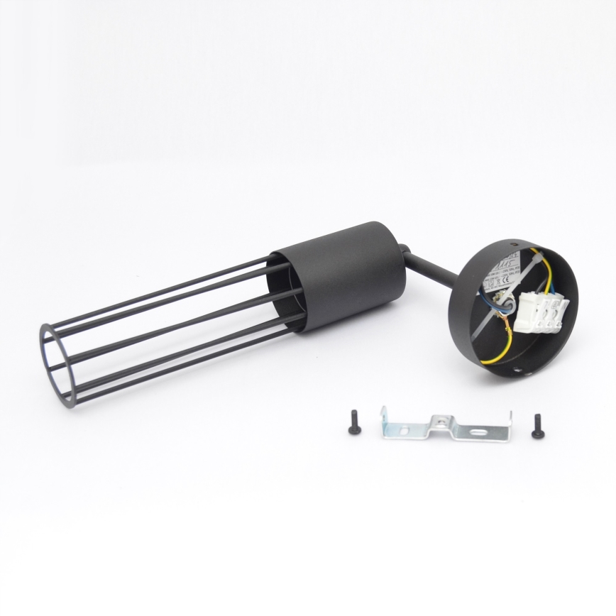 Настенная лампа MELODY 1xE27/15W/230V черный