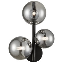 Настенная лампа MILA 3xG9/9W/230V черный/серый