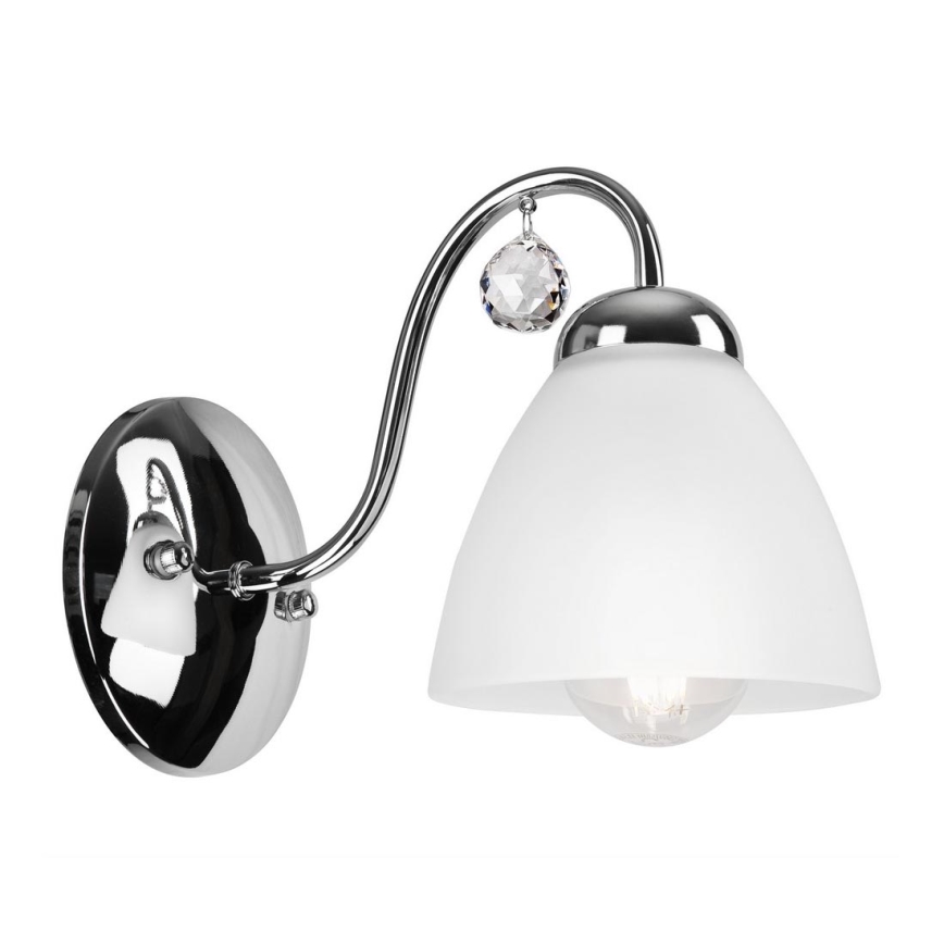 Настенная лампа MIRANDA 1xE27/60W/230V блестящий хром