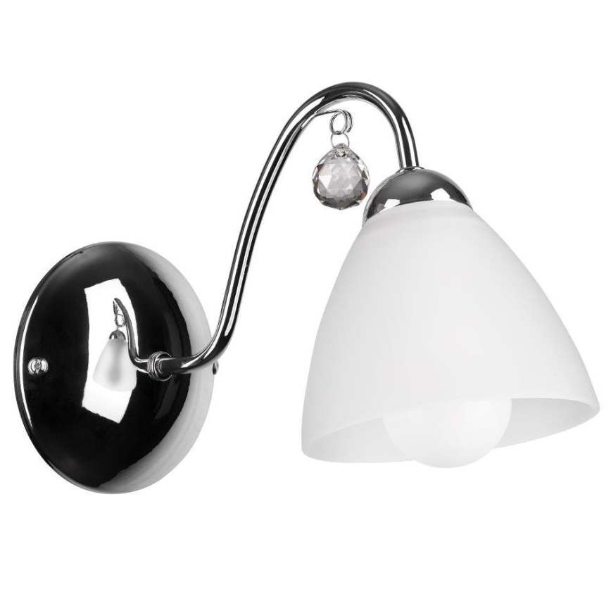Настенная лампа MIRANDA 1xE27/60W/230V блестящий хром