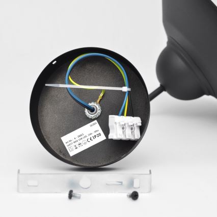 Настенная лампа SORAPIS 1xE27/15W/230V черный