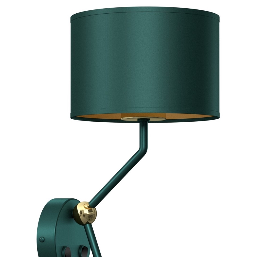 Настенная лампа VERDE 1xE27/60W/230V + 1xGU10-MR11/7W зеленая