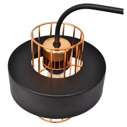 Настенная лампа VOLTA 1xE27/15W/230V 34 cm черная/золотая