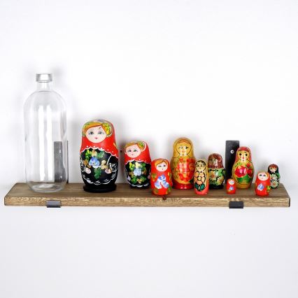 Настенная полка 16x60 см ель