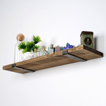 Настенная полка 16x60 см ель