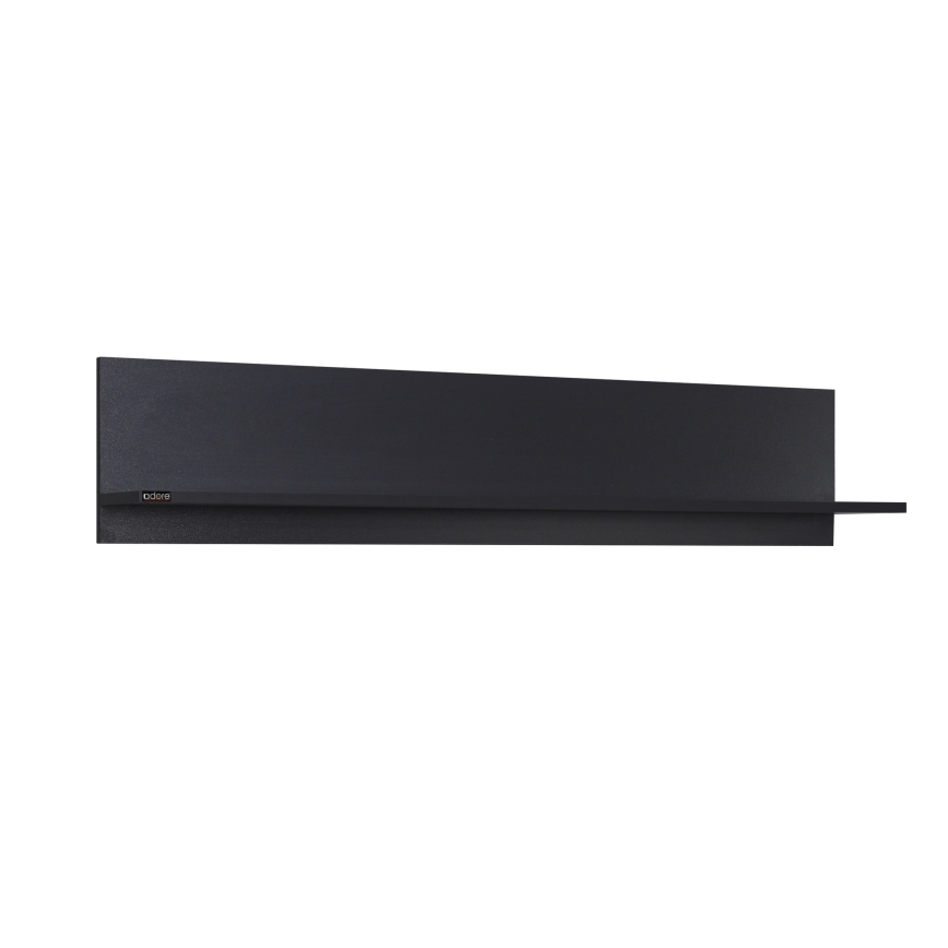 Настенная полка 25x120 см антрацит