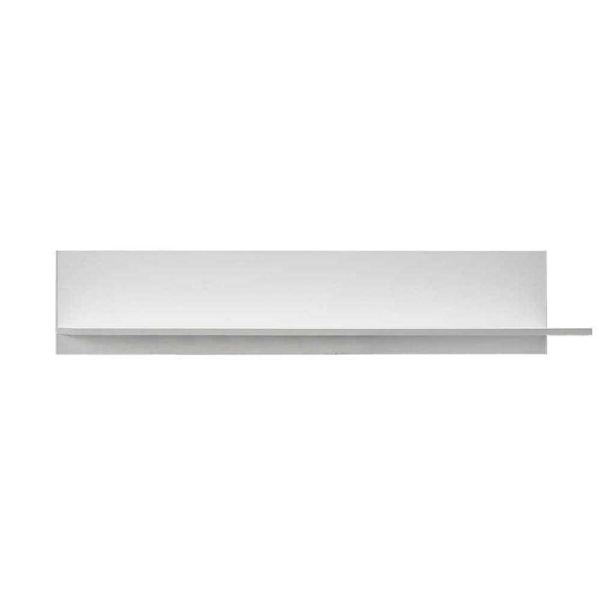 Настенная полка 25x120 см белый