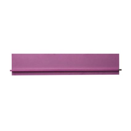 Настенная полка 25x120 см фиолетовый