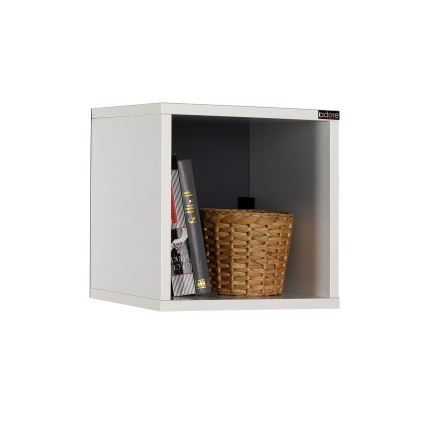 Настенная полка 33x33 см белый
