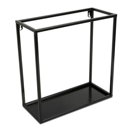 Настенная полка 35x35 см черный