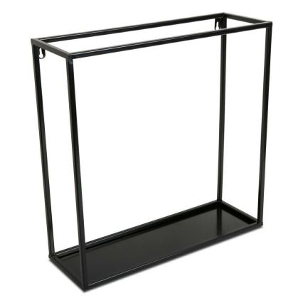 Настенная полка 45x45 см черная